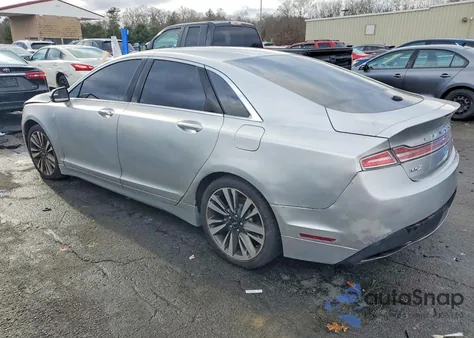 2017 Lincoln Mkz Select z USA, uszkodzony, nr VIN 3LN6L5D9XHR607635